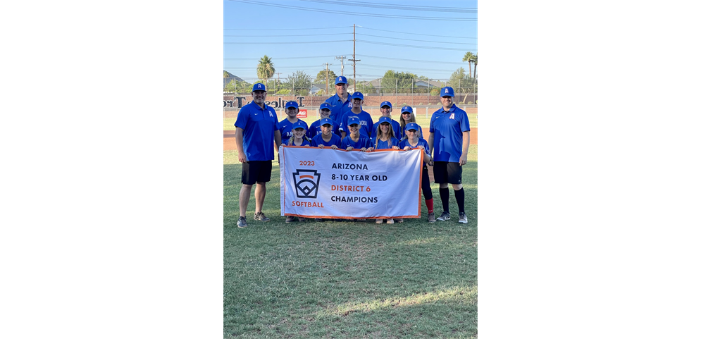 2023 Arizona D6 (8-9-10) Softball Champs - Arcadia Little League